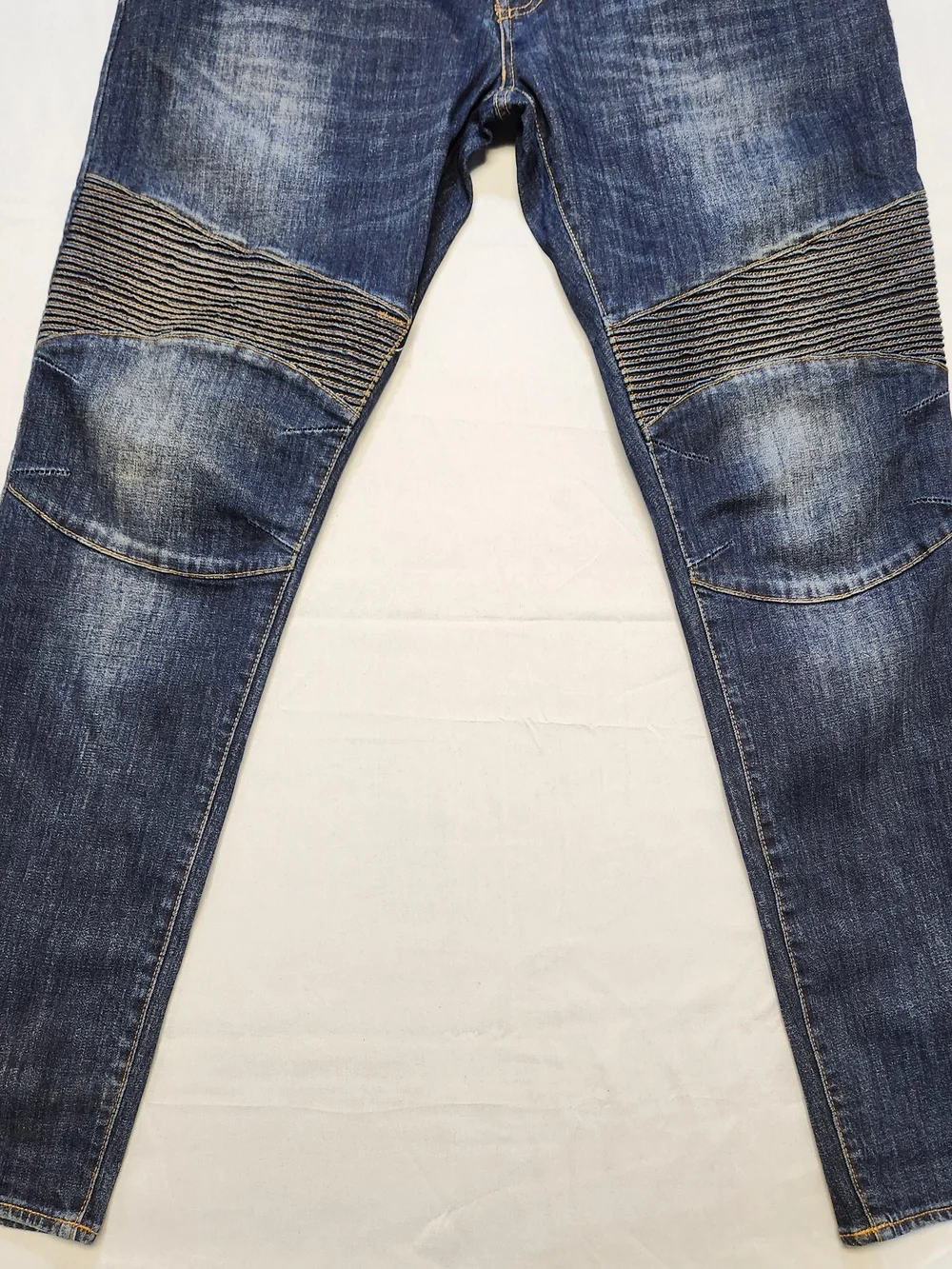 Armani Exchange A|X 38x32 $210 Men's Skinny Biker Med Gray Stretch Cotton Jeans
